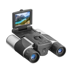 2.0 Inch LCD 8X Digital Zoom Digital Camera Binoculars 2.5K Video 40MP Photo Recording Telescope for Bird Watching, Hunting, Camping, Outdoor Activities, Security, Search & Rescue