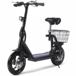 [USA Direct] Mototec Metro-H8 Electric Scooter 36V 12Ah Battery 500W Motor 12inch Tires 15-25KM Mileage Range 90KG Max Load E-Scooter