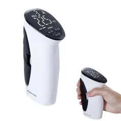 Bark Collar, Dog Bark Collar pou gwo chen mwayen, Smart Bark Collar, Rechargeable Anti Barking Collar ak ajiste Ultrason Beep Vibration chòk ak 7 Sansiblite (Nwa)