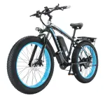 [USA Direct] KETELES K800 Electric Bike 48V 1000W Motor 13AH Battery 26*4.0inch Tires 30-60KM Max Mileage 150KG Max Load Electric Bicycle