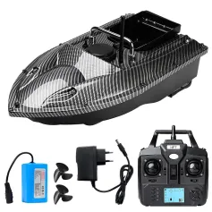 500 m-es jelvétel intelligens elektromos RC halászcsónakok kettős motoros 5200mAh akkumulátor GPS intelligens rendszer 4 helymeghatározási pont automatikus visszatérés LCD teljesítménykijelző fényvezérlés kültéri csali szállító csónak horgászcsónak