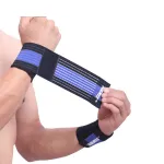 AOLIKES 1PCS Cotton Elastic Bandage Wrist Band Anti-slip Breathable Hand Protection for Weightlifting Ball Games Sports
