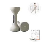 XIAOMI Mijia Smart Dumbbell 1kg*2 Intelligent Motion Tracking Training Data Exercise Equipment with LED Screen Display Efficiently Professional Guidance via APP Home Fitness