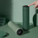 480ml Smart Digital Thermos Bottle with Temperature Display 316 Stainless Steel Vacuum Insulation Smart Coffee Cup