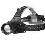 XHP70 30W LED White Blue Yellow Light USB Rechargeable Headlamp Ultra Light Bright LED Headlight Portable Front Head Light Fishing Flashlight with 18650 Battery