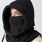 TENGOO Outdoor Cycling Protective Gear Hats Keep Warm Winter Racing Hooded Hat Thermal Neck Warmer Windproof Fleece Balaclava Skiing Face Mask
