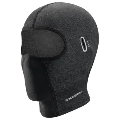 ROCKBROS Winterfietsgezichtsmasker Ademende volledige gezichtsbescherming Dubbellaagse verdikking Thermische gezichtsbescherming voor skiën en fietsen
