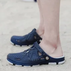 Pantofole da uomo HEMU, antiscivolo, ad asciugatura rapida, traspiranti, impermeabili, deodoranti, sandali sportivi casual alla moda