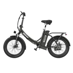 [USA Direct] Bicicletta elettrica pieghevole Hidoes C2, batteria da 48 V e 12 Ah, motore da 800 W, pneumatici da 20 pollici, 35 km di autonomia massima, carico massimo di 120 kg.