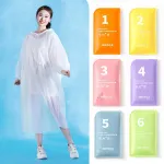 IPRee Portable Thickened Raincoat Travel Outdoor Rainwear Waterproof Women And Men Disposable Camping Rain Cover Travel Supplies