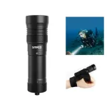 [US Direct] SMACO F2 IPX8 Monolation Strong Light Diving Flashlight Underwater 300m Professional Diving Operation Patrol LEDD Torch