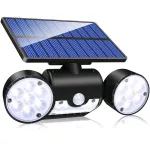 30 LED Motion Sensor Outdoor Solar Wall Lights Ultra Bright Rotatable Waterproof For Outdoor Garden Landscape Street Lamp