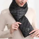 TENGOO Heating Scarf Waist Belly Warmer 3 Levels Control Warming Neck Scarf USB Powered Electric Heated Scarf Neck Wrap Warmer Neck Heating Pad for Women Men