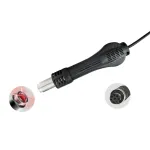 Detachable Tornado Airflow Handle for 858 Fan Model Eight Interfaces for Easy Connection Strong and Focused Airflow Compatible with Multiple Machines Ideal for Cooling and Drying