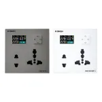 KEWEISI KWS-8616 Series Smart Metering Socket 16A High-Power Control with Wi-Fi for App Scheduling & Energy Graphs