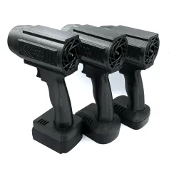 Poderoso ventilador turbo de alta velocidade XL 50mm Motor sem escova 800-1000g Thrust Compatível com baterias Dewal Mak Milwauke 18 / 20V Lavadora e secadora de carro portátil robusta ideal para limpeza e secagem eficientes