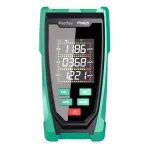 MASTFUYI FY8825 Geiger Counter Nuclear Radiation Detector X/γ/β Ray Radioactivity Tester LCD Display Rechargeable Lithium Battery Portable Radiation Meter Safe Threshold Alarm