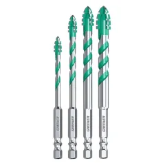 Heavy Duty Multi-Material Drill Bit Alloy Steel Serrated Electric Drill Head for Ceramic Metal Wood Concrete