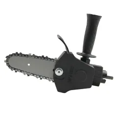 Portable Woodworking Conversion Kit 4 Inch Cutting Tool Chainsaw Adapter for Electric Drill with High Precision
