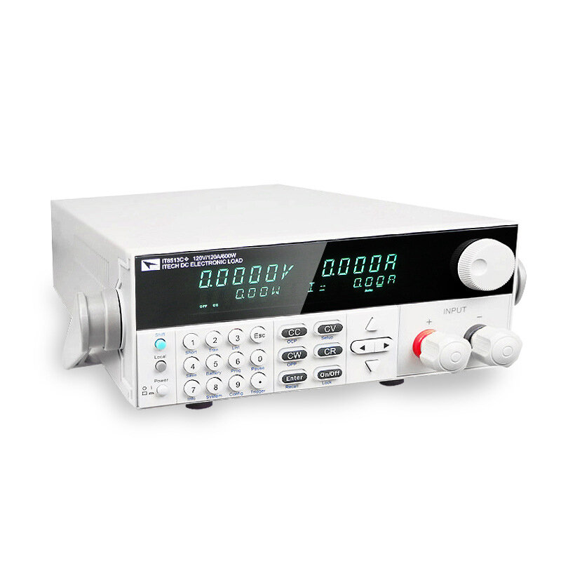 ITECH IT8513C+ Programmable DC Electronic Load Meter 120V 120A 600W Battery Test Remote Sensing 100 Set Storage