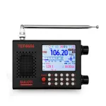 TEF6686 Full Band Radio DSP Receiver FM AM Shortwave Automotive Grade Chip 2.8 Inch LCD RDSType C Rechargeable