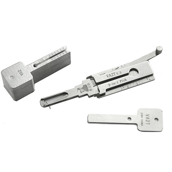 DANIU VA2T 2 in 1 Car Door Lock Pick Decoder Unlock Tool Locksmith Tools