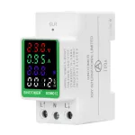 SINOTIMER SDM012 Multifunctional AC Digital Display Meter for Energy Management Measures AC Voltage Current Frequency Power Factor and Energy (kWh) Accurate and Reliable Monitoring 100A Base Current 50/60Hz Ideal for Home and Industrial Use