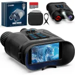CIGMAN CNV02 Night Vision Binoculars 4K Video 40MP Photos 3 Inch HD Screen 8x Digital Zoom Infrared Vision 5000mAh Rechargeable Battery