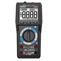 MESTEK TRMS Large Au-to Digital Multimeter Auto Range Fast Accurately Measures Multimetro 1000V 10A AC DC Ohm Hz NCV Live Voltage Meter
