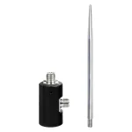160m-6m 100W M10 Thread Antenna Base Outdoor Antenna Mount for Vehicle Shortwave Antenna
