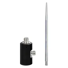 160m-6m 100W M10 Thread Antenna Base Outdoor Antenna Mount for Vehicle Shortwave Antenna
