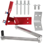 Lawn Mower Blades Sharpener 15°-45° Adjustable for Straight and Standard Lawnmower Blades Aluminum alloy handle