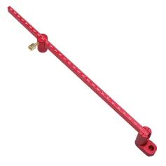 300mm Adjustable Drawing Circle Ruler Aluminum Alloy Construction Center Finder Fixed-Point Circle Line Marking Perfect for Woodworking and Crafts Create Precise Circles with Ease