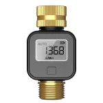 SGS05 TT Smart Irrigation Timer Water Flow Meter Real Time LCD Display Multi Mode Measurement for Garden Lawn Outdoor Water Consumption Efficient Monitoring