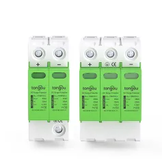 SPD DC Surge Protector 2P/3P 1000V High Discharge Capacity 40kA Photovoltaic Solar Lightnin Protection Efficient Operation