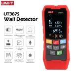 UNI-T Wall Scanner UT387E UT387S UT387LM 4 In 1 Metal Detector Wood Stud Finder AC Voltage Live Cable Wires Depth Tracker