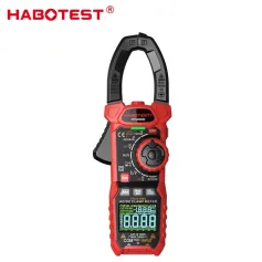 HABOTEST Dijital Pens Metre Multimetre Yüksek Hassasiyetli DC Voltaj ve AC Akım Ölçüm Aracı Arka Aydınlatmalı El Feneri Otomatik Kapanma Çok Yönlü Uygulamalar