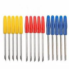 CB09ビニールカッタープロッター用 30/45/60度彫刻機ブレードカッター 5個