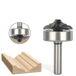 8mm Shank Classical Cabinet Line Knife Router Bit with Bottom Bearing Wood Trimming Milling Cutter