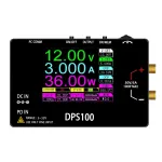 DPS100 DC Power Supply 2.4-inch HD Screen 100W Output Type-C DC Input Adjustable Voltage and Current 10 Preset Outputs