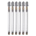 6Pcs TOYO Glass Cutter TC-17 Plastic Handle Straight Cutting Tool Self-oiling 
