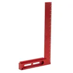160mm Aluminum Alloy Woodworking Square Cross Calibration Ruler Precision T Ruler Scribing Marking Gauge