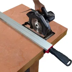 ENJOYWOOD 600mm/900mm Clamp Edge Saw Guide Router Trimming Guide Electric Circular Saw Cutting Machine Straight Guide for Quickcuts