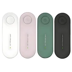 Purificador de ar aniônico, gerador de íons negativos, saída de 5 milhões de íons, design com eficiência energética, várias cores, adequado para quartos, salas de estar e escritórios