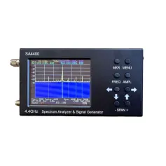 3.2-Inch Touch Screen Spectrum Analyzer 4.4G Signal Generator 45-4400 MHz Wide Frequency Range High Accuracy 600 MHz/s Fast Sweep Speed