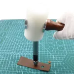 Nylon Leathercraft Carving Hammer with Wooden Handle Leather Craft Carving Hammer Cowhide Sew Harmer Stamping Tool