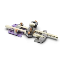 BRIDGE CITY TOOL WORKS CS-3 Center Scribe Locator Center Finder built-in Mortise or Tenon Attachment Precision Marking Tool with Innovative Stainless Steel Braided Cable or Pulley System