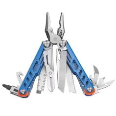XGear Model-X Multi-Tool 14-i-1 Sammenleggbar Rustfritt Stål Kompakt Bærbar Utendørs Overlevelsesverktøy Lett For Camping og DIY