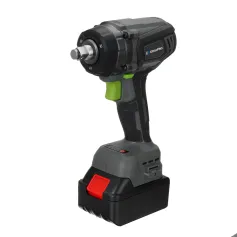 مفتاح كهربائي بدون فرشاة من Drillpro، 1000 نيوتن متر، سرعة عالية 5000 دورة في الدقيقة، تأثير 3+1، وضعيات تروس التوقف العكسي، آمن، مقاس ظرف 1/2 بوصة، متوفر مع بطارية 15000 مللي أمبير في الساعة