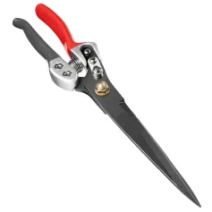 スチールシープシャー31.5cmプロフェッショナルアニマルトリミングはさみ滑り止めハンドル鍛造焼入れ技術レザー用ヘビーデューティはさみ